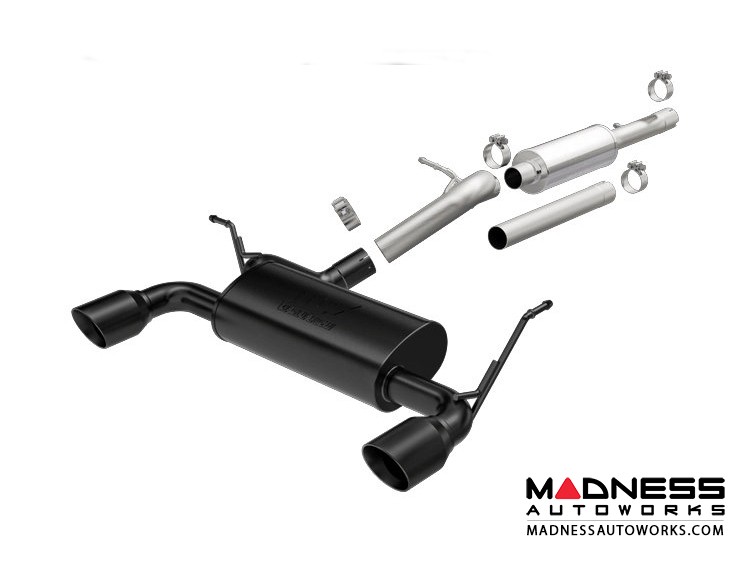 Jeep Wrangler JL MF Series Dual Exit Cat Back Exhaust System Hi Temp